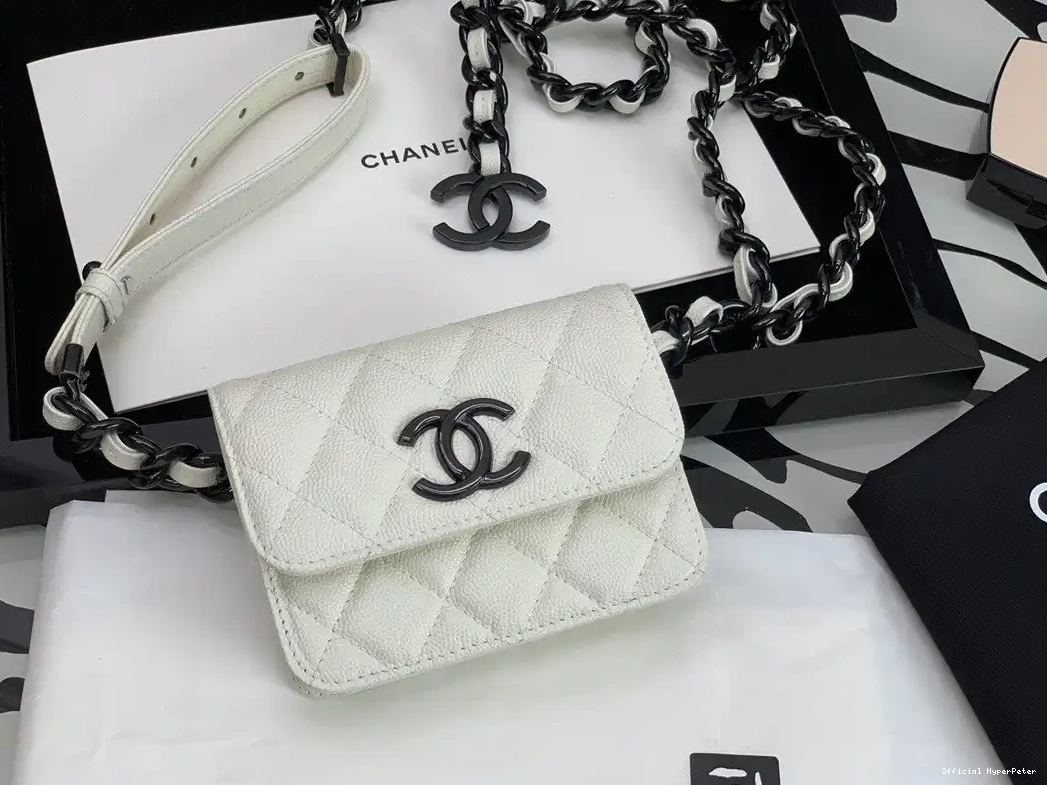 Hyper Peter CARD FLAP HOLDER CHANEL BELT 0523